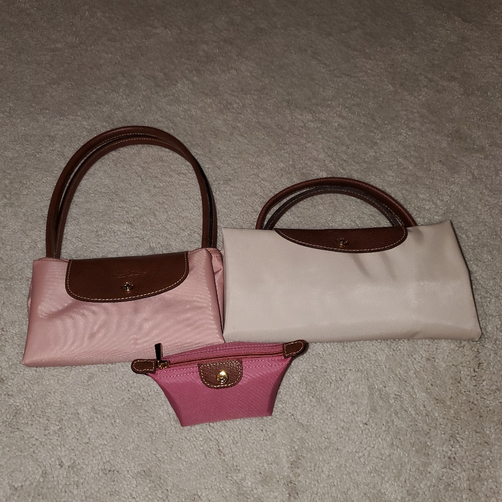 Longchamp medium pink bag only!